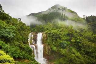 Waterfall in Sri Lanka